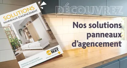Catalogue panneaux d'agencement Leader Mat